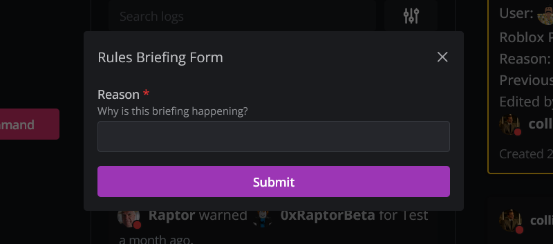Collect Form Data Within Actions