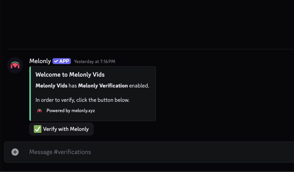 Verification collage